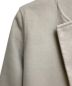 中古・古着 HERMES (エルメス) カシミヤノーカラーコート/マルジェラ期/Archive ベージュ サイズ:34：80000円