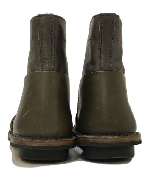 Trippen（トリッペン）Trippen (トリッペン) JACK レースアップブーツ グレー×カーキ サイズ:40の古着・服飾アイテム