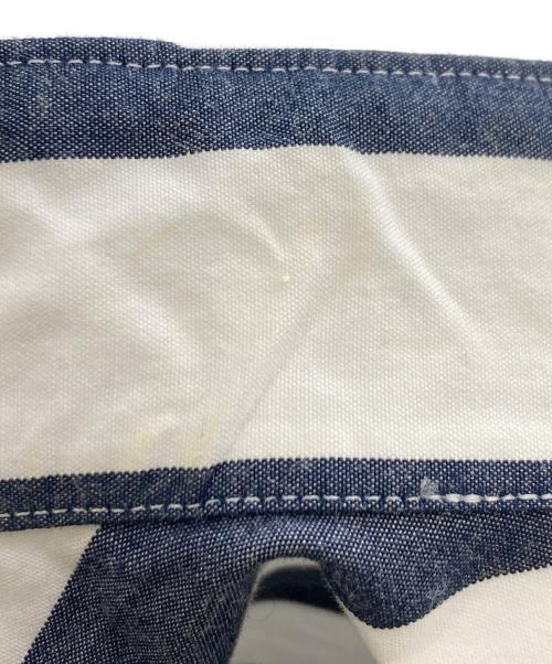 FRAMeWORK（フレームワーク）FRAMeWORK (フレームワーク) 太ピッチストライプシャツ ネイビー サイズ:FREEの古着・服飾アイテム