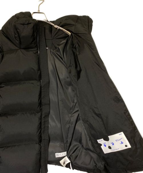 OFFWHITE（オフホワイト）OFFWHITE (オフホワイト) ナイロンオーバーサイズダウンベスト ブラック サイズ:Sの古着・服飾アイテム