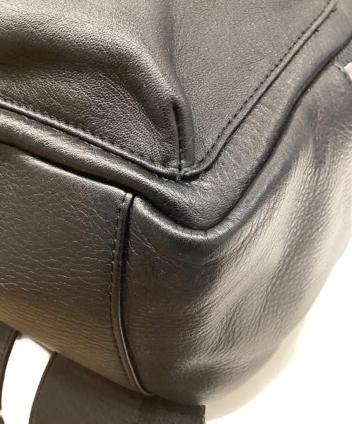 Ch!iii（チー）Ch!iii (チー) レザーバックパック / レザーリュック ブラックの古着・服飾アイテム