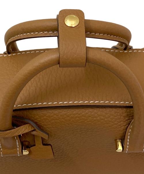 DELVAUX（デルヴォー）DELVAUX (デルヴォー) Cool Box Nano ベジタル アイボリー(キャメル) サイズ:ナノの古着・服飾アイテム