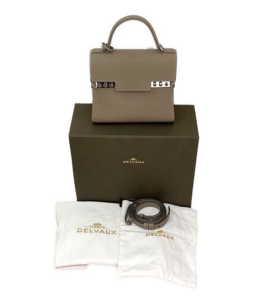 DELVAUX（デルヴォー）DELVAUX (デルヴォー) Tempete PM トルトレ アイボリー サイズ:PMの古着・服飾アイテム