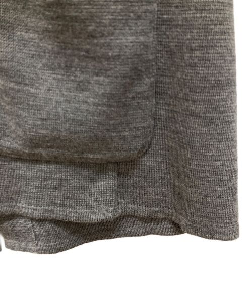 LARDINI（ラルディーニ）LARDINI (ラルディーニ) ニット2Bジャケット グレー サイズ:Ⅿの古着・服飾アイテム