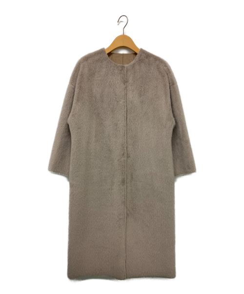 HER LIP TO（ハーリップトゥ）HER LIP TO (ハーリップトゥ) Faux Fur Reversible Coat ピンク サイズ:Sの古着・服飾アイテム