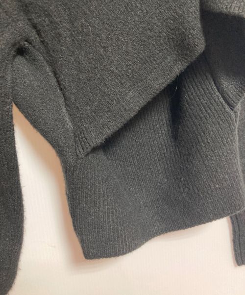 HER LIP TO（ハーリップトゥ）HER LIP TO (ハーリップトゥ) Pearl Necklace Knit Pullover ブラック サイズ:Sの古着・服飾アイテム