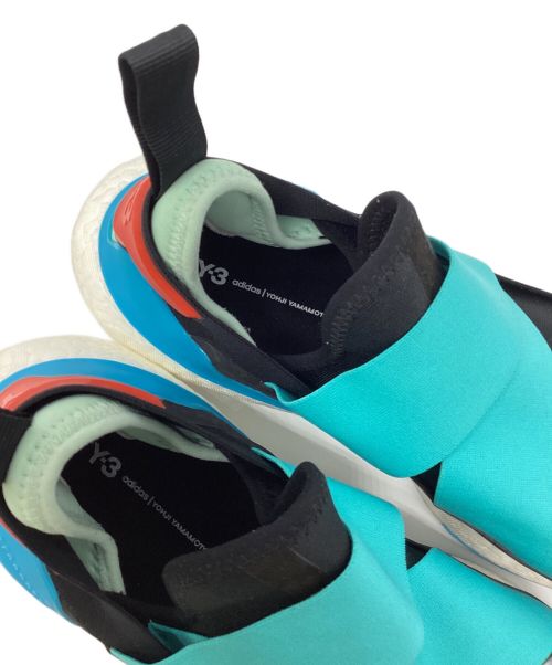 Y-3（ワイスリー）Y-3 (ワイスリー) スニーカー ブラック×ブルー サイズ:28.5の古着・服飾アイテム