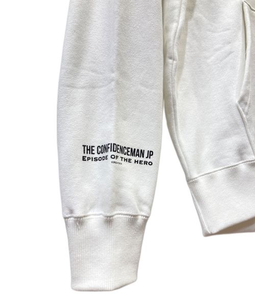 WIND AND SEA（ウィンダンシー）WIND AND SEA (ウィンダンシー) THE CONFIDENCEMAN JP × WDS Hoodie ホワイト サイズ:SIZE Sの古着・服飾アイテム