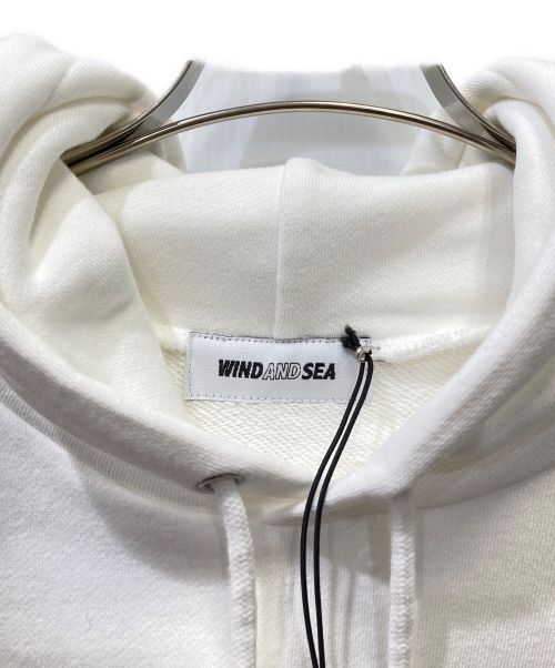 WIND AND SEA（ウィンダンシー）WIND AND SEA (ウィンダンシー) THE CONFIDENCEMAN JP × WDS Hoodie ホワイト サイズ:SIZE Sの古着・服飾アイテム