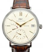 IWCアイダブリューシー）の古着「ポートフィノ・ハンドワインド・エイトデイズ Ref.IW510103」｜シルバー文字盤