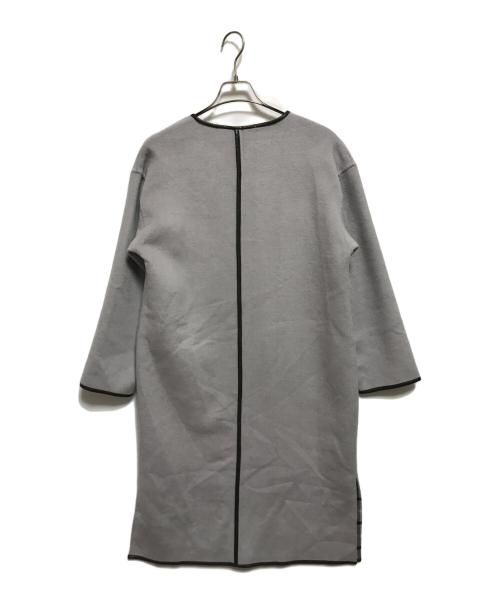 Andemiu（アンデミュウ）Andemiu (アンデミュウ) リバーシブルチェックコート グレー サイズ:FREE 未使用品の古着・服飾アイテム