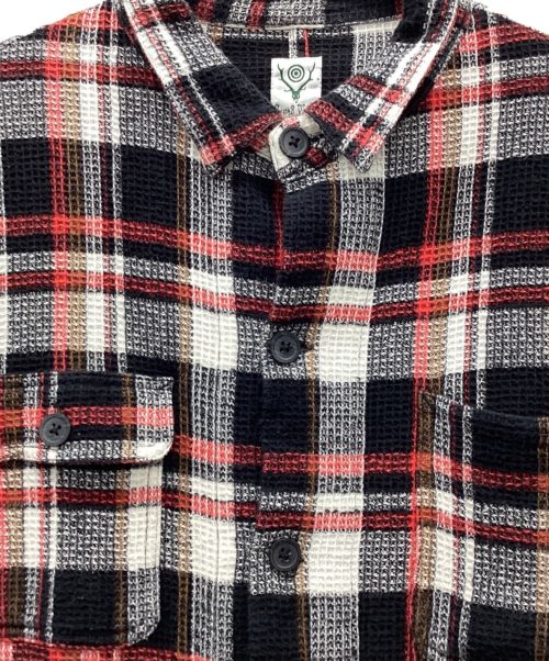 South2 West8（サウスツー ウエストエイト）South2 West8 (サウスツー ウエストエイト) チェックシャツ マルチカラー サイズ:Sの古着・服飾アイテム
