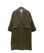 JOINT WORKSジョイントワークス）の古着「スーパー100ブレンドメルトンチェスターコート」｜カーキ