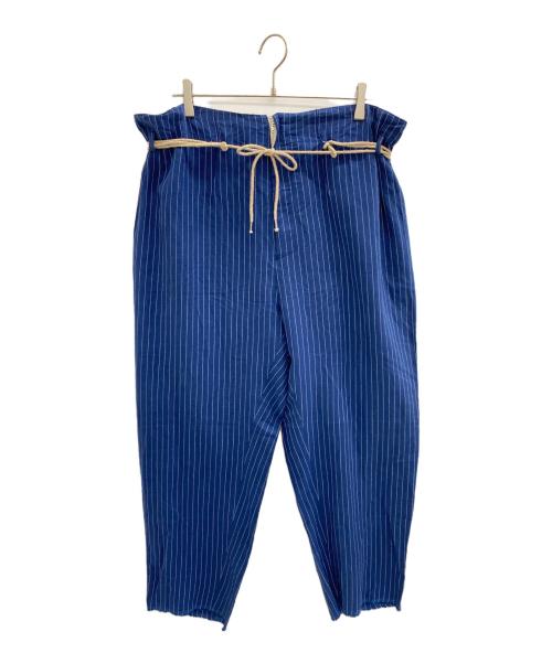 THE Sakaki（ザ サカキ）THE Sakaki (ザ サカキ) リネンパンツ ネイビー サイズ:Mの古着・服飾アイテム