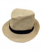 kijima takayukiキジマタカユキ）の古着「ペーパーハット」｜ベージュ