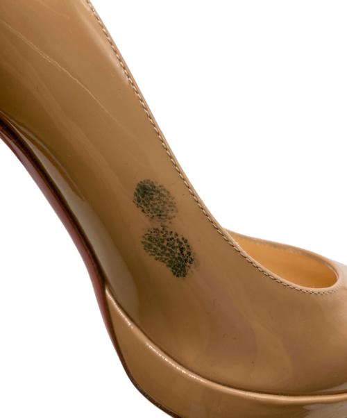 Christian Louboutin（クリスチャン・ルブタン）Christian Louboutin (クリスチャン・ルブタン) パンプス ヌード サイズ:SIZE 34の古着・服飾アイテム