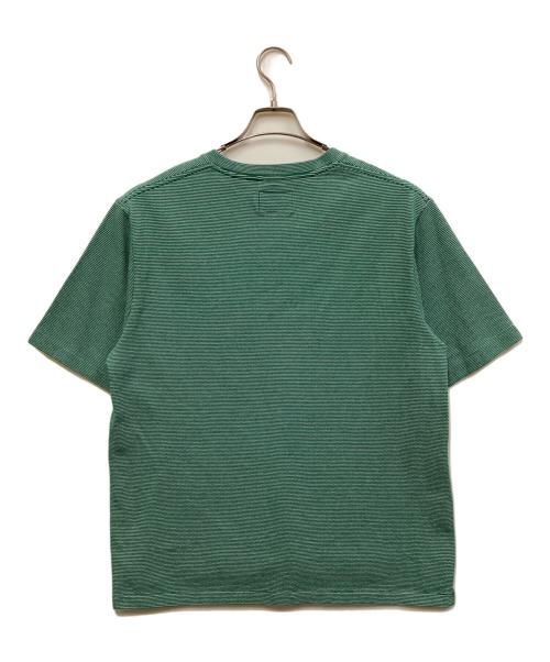 THE NORTHFACE PURPLELABEL（ザ・ノースフェイス パープルレーベル）THE NORTHFACE PURPLELABEL (ザ・ノースフェイス パープルレーベル) MOSS STITCH FIELD H/S TEE グリーン サイズ:SIZE Mの古着・服飾アイテム