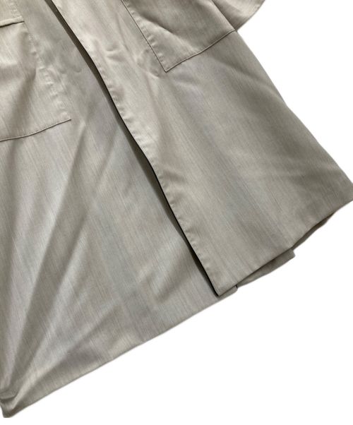 IRENISA（イレニサ）IRENISA (イレニサ) SHAWL COLLAR GOWN COAT ベージュ サイズ:2の古着・服飾アイテム