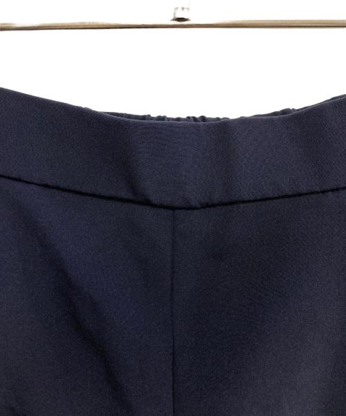 YORI（ヨリ）YORI (ヨリ) ダブルクロスパンツ ネイビー サイズ:38の古着・服飾アイテム