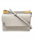 MARNIマルニ）の古着「TRUNKショルダーバッグ」｜ホワイト