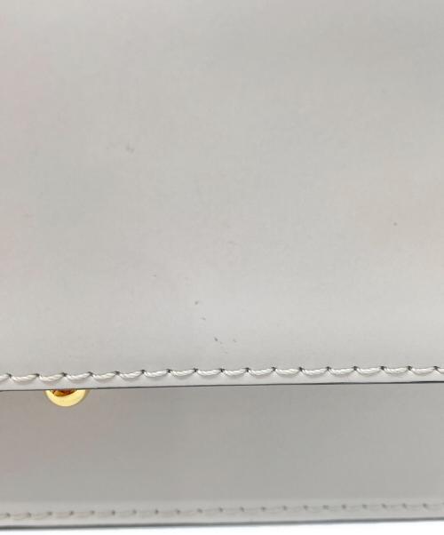 MARNI（マルニ）MARNI (マルニ) TRUNKショルダーバッグ ホワイトの古着・服飾アイテム