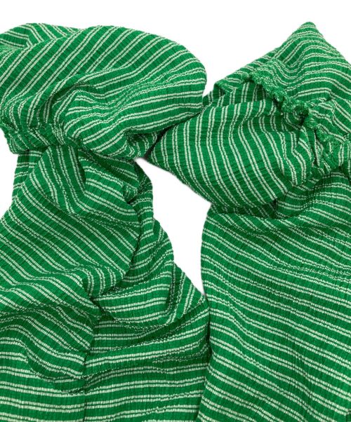 JUST FEMALE（ジャスト フィメール）JUST FEMALE (ジャスト フィメール) Mimi blouse グリーン サイズ:SIZE 36の古着・服飾アイテム