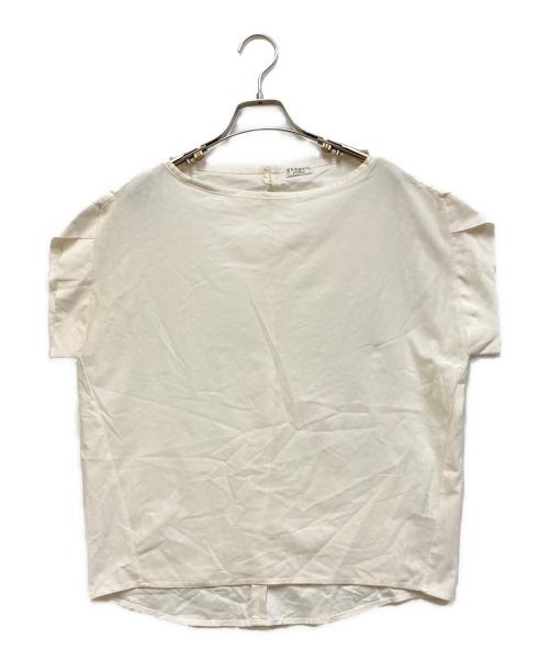 VERMEIL par iena（ヴェルメイユ パー イエナ）VERMEIL par iena (ヴェルメイユ パー イエナ) パール付きプルオーバー アイボリー サイズ:SIZE Freeの古着・服飾アイテム