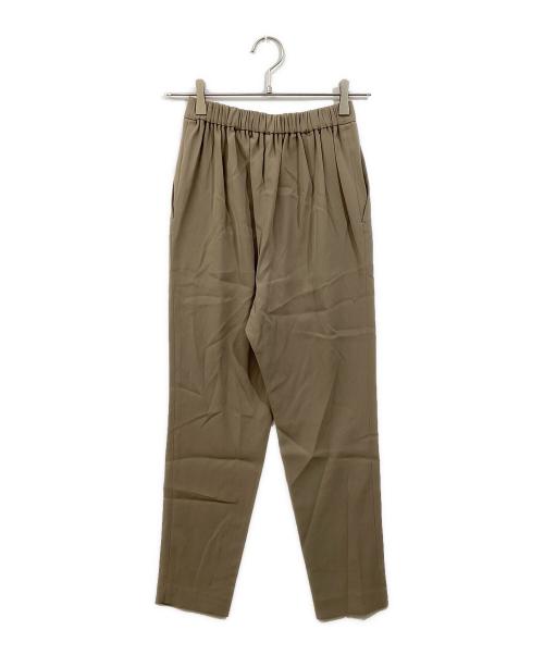 ENFOLD（エンフォルド）ENFOLD (エンフォルド) PEダブルクロス ゴムジョッパーズ ダークベージュ サイズ:34の古着・服飾アイテム