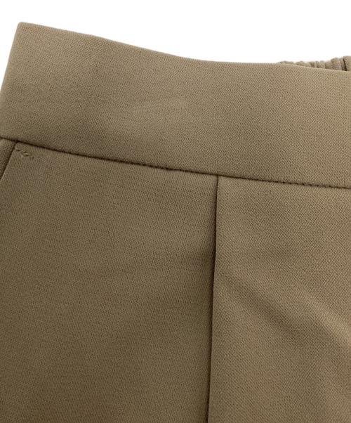 ENFOLD（エンフォルド）ENFOLD (エンフォルド) PEダブルクロス ゴムジョッパーズ ダークベージュ サイズ:34の古着・服飾アイテム