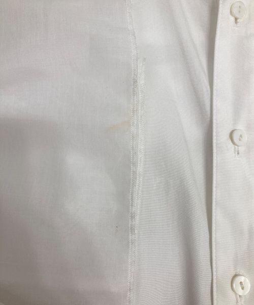 ENFOLD（エンフォルド）ENFOLD (エンフォルド) ドッキングシャツ ホワイト サイズ:38の古着・服飾アイテム