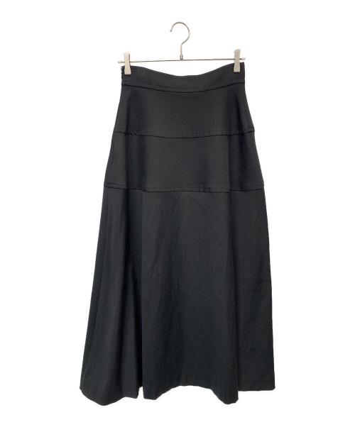 CLANE（クラネ）CLANE (クラネ) DOME LINE SKIRT / ドームラインスカート ブラック サイズ:2の古着・服飾アイテム