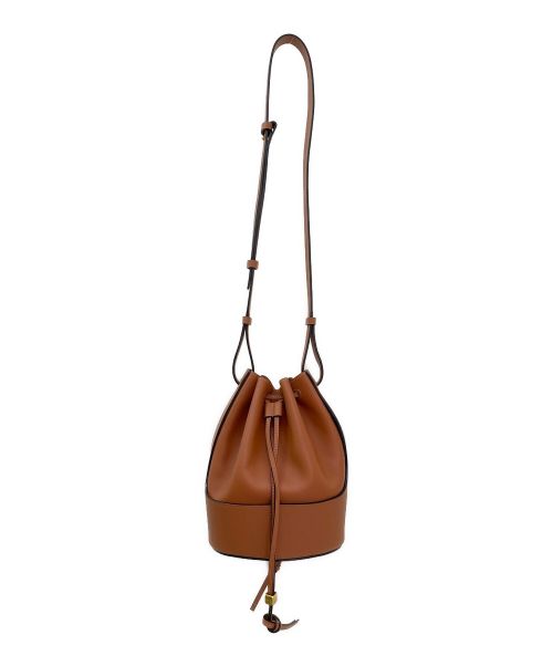 LOEWE（ロエベ）LOEWE (ロエベ) BALLOON SMALL/バルーンショルダーバッグ ブラウン サイズ:スモールの古着・服飾アイテム