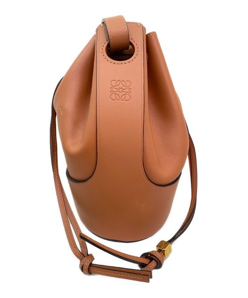 LOEWE（ロエベ）LOEWE (ロエベ) BALLOON SMALL/バルーンショルダーバッグ ブラウン サイズ:スモールの古着・服飾アイテム
