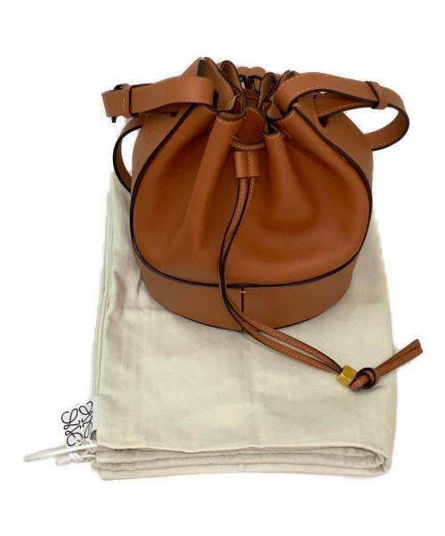 LOEWE（ロエベ）LOEWE (ロエベ) BALLOON SMALL/バルーンショルダーバッグ ブラウン サイズ:スモールの古着・服飾アイテム