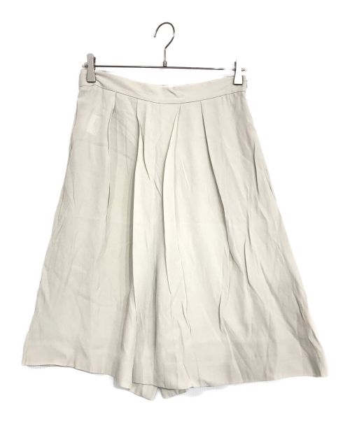 Martin Margiela4（マルタンマルジェラ 4）Martin Margiela4 (マルタンマルジェラ 4) タックハーフパンツ アイボリー サイズ:40の古着・服飾アイテム