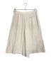 Martin Margiela4 (マルタンマルジェラ 4) タックハーフパンツ アイボリー サイズ:40：4000円