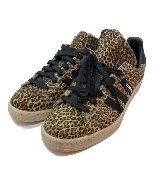 adidas（アディダス）adidas (アディダス) NEIGHBORHOOD (ネイバーフッド) end. (エンド) レオパード スニーカー ブラウン×ブラック サイズ:29㎝の古着・服飾アイテム