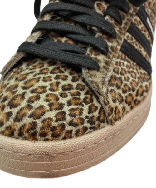 adidas（アディダス）adidas (アディダス) NEIGHBORHOOD (ネイバーフッド) end. (エンド) レオパード スニーカー ブラウン×ブラック サイズ:29㎝の古着・服飾アイテム