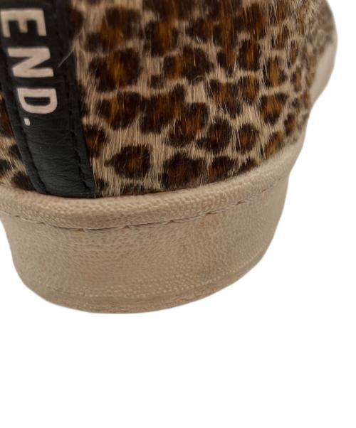 adidas（アディダス）adidas (アディダス) NEIGHBORHOOD (ネイバーフッド) end. (エンド) レオパード スニーカー ブラウン×ブラック サイズ:29㎝の古着・服飾アイテム