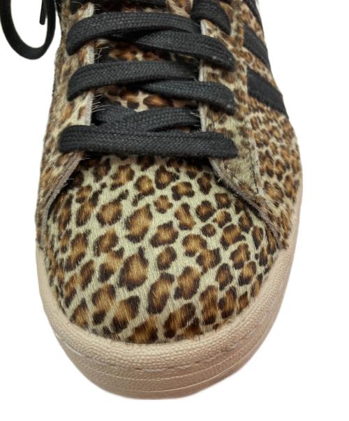 adidas（アディダス）adidas (アディダス) NEIGHBORHOOD (ネイバーフッド) end. (エンド) レオパード スニーカー ブラウン×ブラック サイズ:29㎝の古着・服飾アイテム