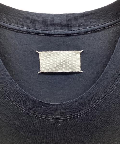 MM6 Maison Margiela（エムエムシックスメゾンマルジェラ）MM6 Maison Margiela (エムエムシックスメゾンマルジェラ) デザインカットソー ブラック サイズ:Sの古着・服飾アイテム