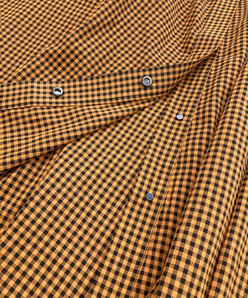 COEL（コエル）COEL (コエル) ギンガムチェックサロペットワンピース オレンジ サイズ:38の古着・服飾アイテム