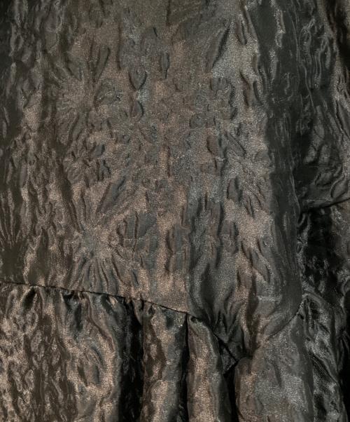 COEL（コエル）COEL (コエル) ふくれジャガードキャミワンピース ブラック サイズ:38の古着・服飾アイテム