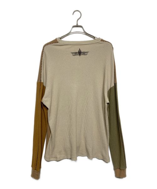 Children of the Discordance（チルドレン オブ ザ ディスコーダンス）Children of the Discordance (チルドレン オブ ザ ディスコーダンス) WAFFLE PULLOVER ベージュ サイズ:1の古着・服飾アイテム