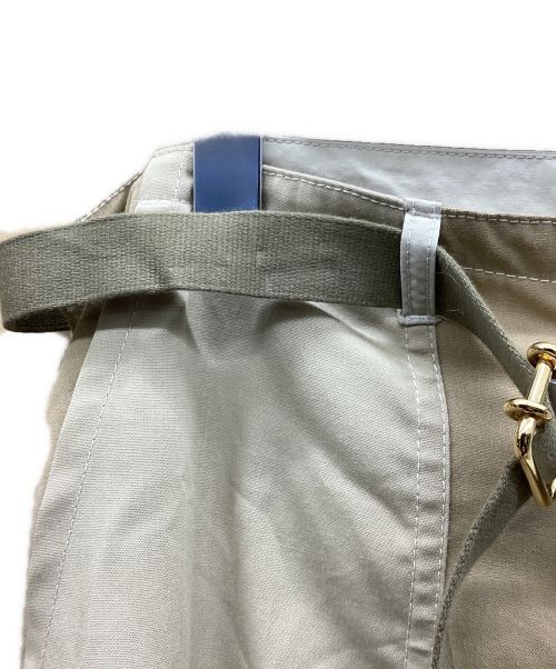 Children of the Discordance（チルドレン オブ ザ ディスコーダンス）Children of the Discordance (チルドレン オブ ザ ディスコーダンス) RE-CONSTRUCTED MIL FABRIC BONDAGE PANTS ベージュ サイズ:1の古着・服飾アイテム