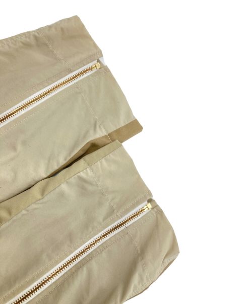 Children of the Discordance（チルドレン オブ ザ ディスコーダンス）Children of the Discordance (チルドレン オブ ザ ディスコーダンス) RE-CONSTRUCTED MIL FABRIC BONDAGE PANTS ベージュ サイズ:1の古着・服飾アイテム