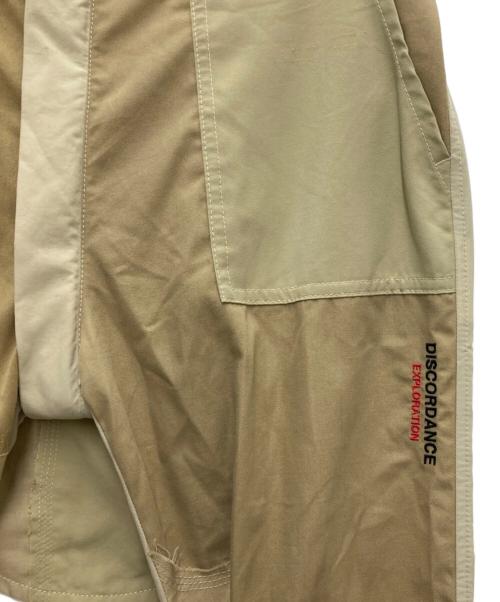 Children of the Discordance（チルドレン オブ ザ ディスコーダンス）Children of the Discordance (チルドレン オブ ザ ディスコーダンス) RE-CONSTRUCTED MIL FABRIC BONDAGE PANTS ベージュ サイズ:1の古着・服飾アイテム