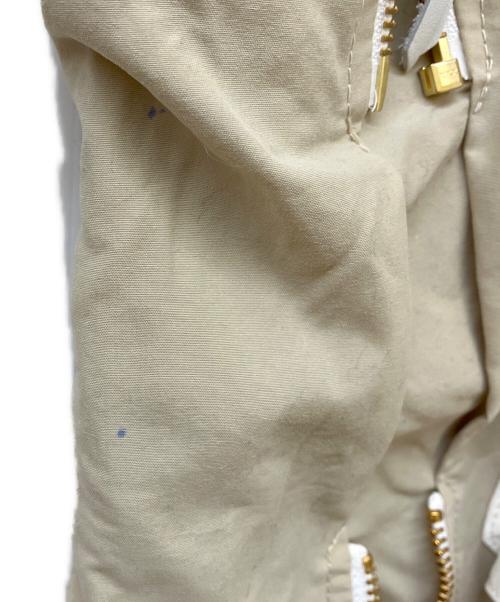 Children of the Discordance（チルドレン オブ ザ ディスコーダンス）Children of the Discordance (チルドレン オブ ザ ディスコーダンス) RE-CONSTRUCTED MIL FABRIC BONDAGE PANTS ベージュ サイズ:1の古着・服飾アイテム