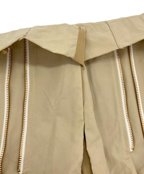 Children of the Discordance（チルドレン オブ ザ ディスコーダンス）Children of the Discordance (チルドレン オブ ザ ディスコーダンス) RE-CONSTRUCTED MIL FABRIC BONDAGE PANTS ベージュ サイズ:1の古着・服飾アイテム