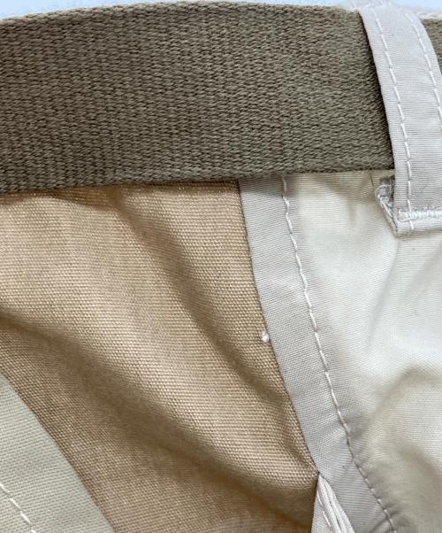 Children of the Discordance（チルドレン オブ ザ ディスコーダンス）Children of the Discordance (チルドレン オブ ザ ディスコーダンス) RE-CONSTRUCTED MIL FABRIC BONDAGE PANTS ベージュ サイズ:1の古着・服飾アイテム